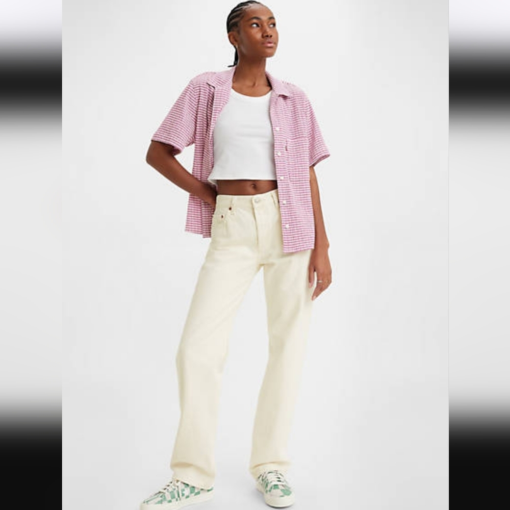 Levi's Cream Women Jeans